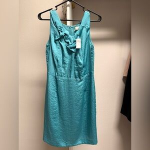 LOFT Turquoise Mini Dress